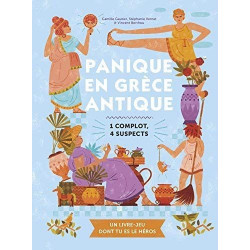 PANIQUE EN GRECE ANTIQUE (1COMPLOT, 4 SUSPECTS)  - 1