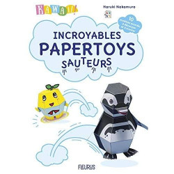 INCROYABLES PAPERTOYS SAUTEURS (KAWAII!)  - 1