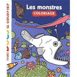 MES DOCS A COLORIER : LES MONSTRES  - 1