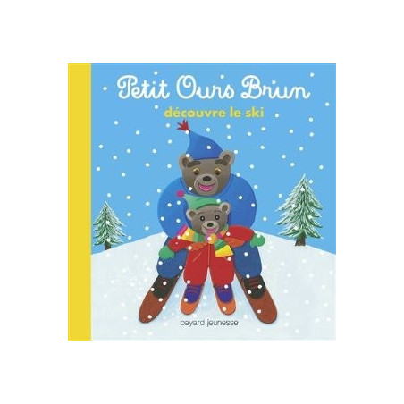 PETIT OURS BRUN DECOUVRE LE SKI  - 1