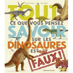 TOUT CE QUE VOUS PENSEZ SAVOIR SUR LES DINOSAURES EST FAUX  - 1