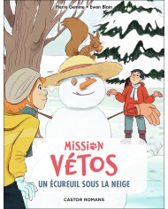 Mission vétos - Un écureuil sous la neige