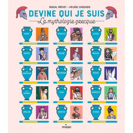 Devine qui je suis - La mythologie grecque ( Albums livres jeux )