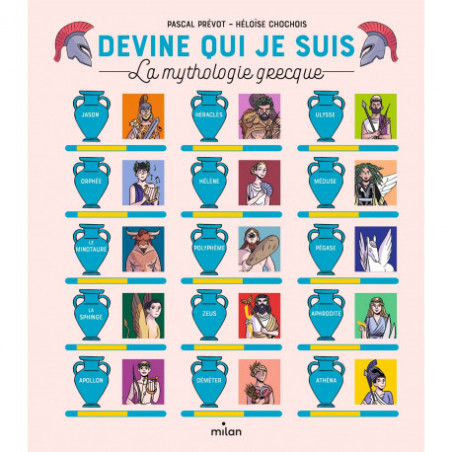 Devine qui je suis - La mythologie grecque ( Albums livres jeux )