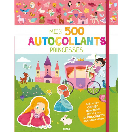 MES 500 AUTOCOLLANTS - PRINCESSES ( Mes tout premiers autocollants )