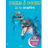 Posters à colorier : Les dauphins