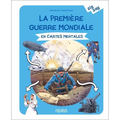 La Première Guerre mondiale en cartes mentales ( ZigZag )