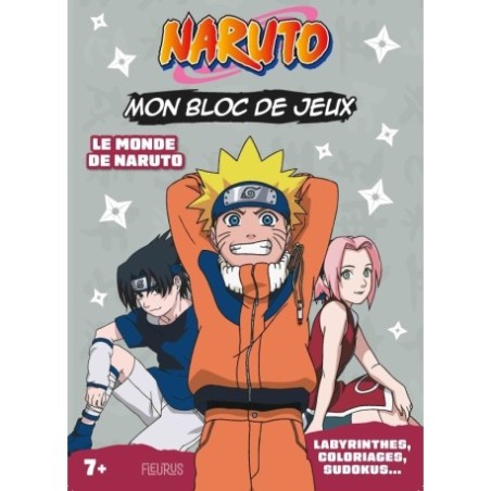 Bloc de jeux Naruto - Le monde de Naruto