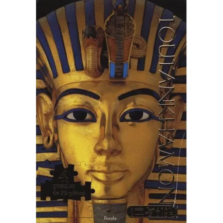 Livre puzzle Toutankhamon (4 puzzles de 96 pièces)