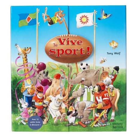 Vive le sport : Livre-coffret avec 12 petits livres