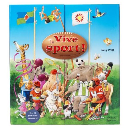 Vive le sport : Livre-coffret avec 12 petits livres