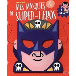 MES MASQUES DE SUPER-HEROS A DECORER  - 1